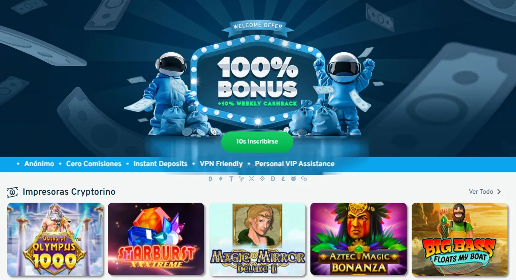 Bonos en casinos sin registro